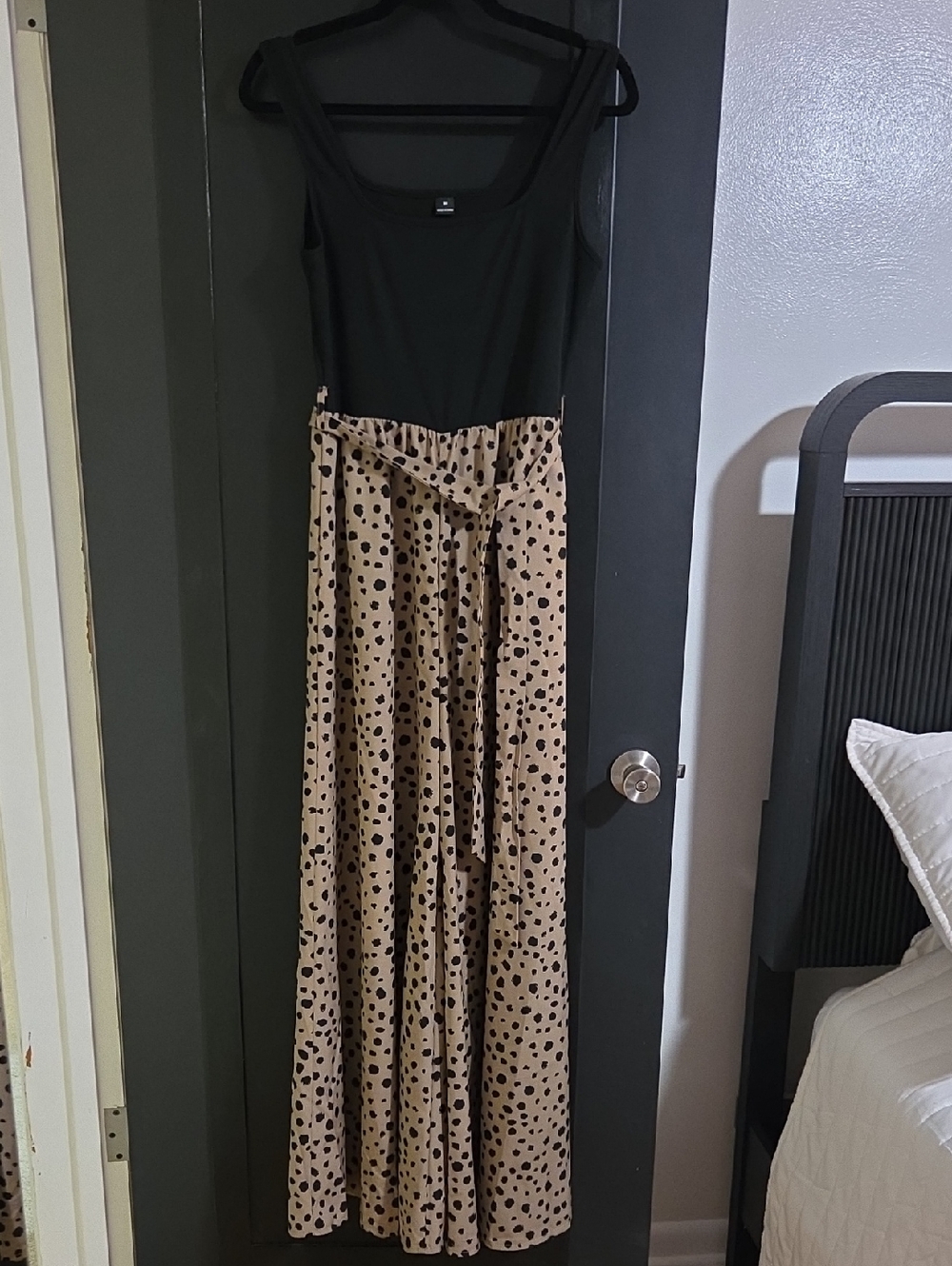 Shein Dalmation Print Jumpsuit